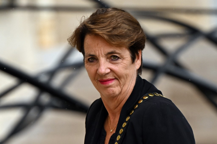 Agnès Canayer à Paris, le 23 septembre 2024. ( AFP / BERTRAND GUAY )