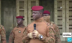 Burkina Faso : le capitaine Traoré dit avoir déjoué une tentative de déstabilisation