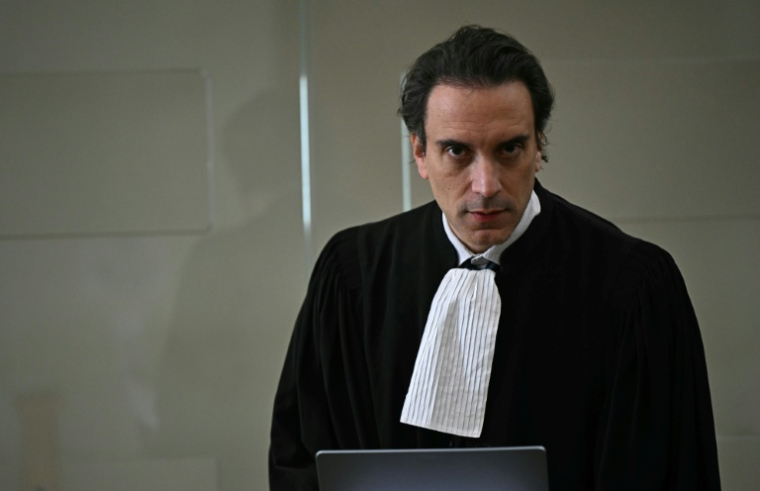 L'avocat de Félix Bingui, Philippe Ohayon, le 18 mai 2026 au palais de justice de Marseille ( AFP / Gabriel BOUYS )