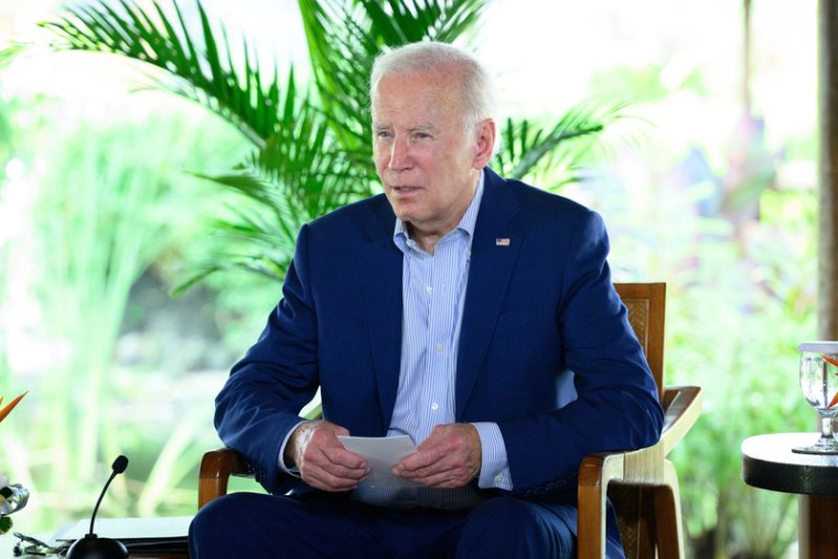 Le président américain Joe Biden lors du sommet du G20 à Bali