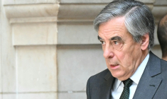 L'ancien Premier ministre François Fillon à Paris le 29 avril 2025 ( AFP / Bertrand GUAY )