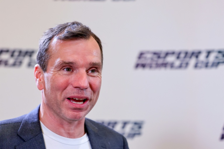 Ralf Reichert, le patron de l'Esports Foundation, à Riyad en Arabie saoudite le 23 octobre 2023 ( AFP / Fayez Nureldine )
