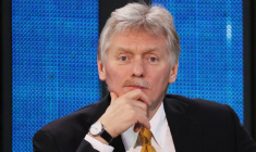 Dimitri Peskov, en décembre 2023, à Moscou ( POOL / GAVRIIL GRIGOROV )