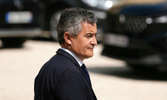 Le garde des Sceaux Gérald Darmanin quitte l'Elysée après le conseil des ministres le 22 juillet 2026 à Paris  ( AFP / Dimitar DILKOFF )