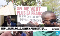 Mali : Manifestations à l'appel de la junte contre les sanctions de la Cédéao