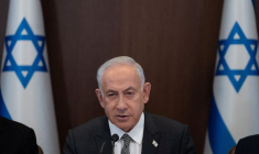 Le Premier ministre israélien Benjamin Netanyahu lors d'une réunion du cabinet à Jérusalem