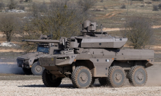 Un blindé Griffon, du programme Scorpion. (illustration) ( AFP / MIGUEL MEDINA )