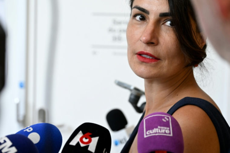L'avocate de six plaignantes, Sendegul Aras, à Strasbourg le 10 juin 2026 ( AFP / Jean-Christophe VERHAEGEN )