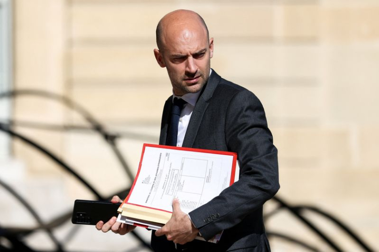 Le ministre français des Affaires étrangères, Jean-Noël Barrot, à Paris