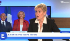 Nadine Morano : "Si vous voulez continuer à bénéficier d'une retraite par répartition, il ne faut pas voter pour Emmanuel Macron !"