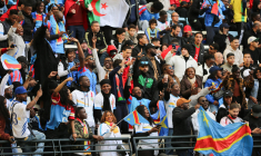 Ce supporter de la RD Congo reste immobile pendant 90 minutes