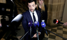 Le député RN Jean-Philippe Tanguy à l'Assemblée nationale, le 8 novembre 2025 ( AFP / STEPHANE DE SAKUTIN )