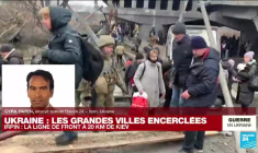 Guerre en Ukraine : à Irpin, les civils évacuent dans des conditions difficiles