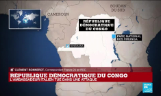 République démocratique du Congo : l'ambassadeur italien tué dans une attaque