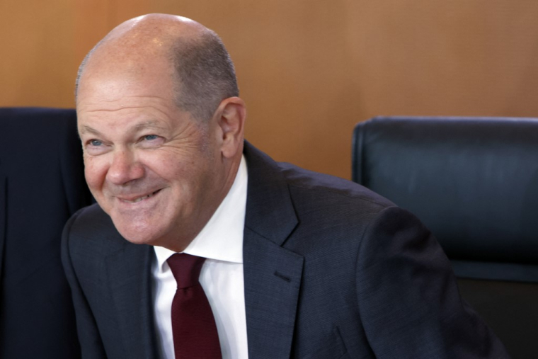 Olaf Scholz à Berlin, en Allemagne, le 2 novembre 2022. ( AFP / MICHELE TANTUSSI )