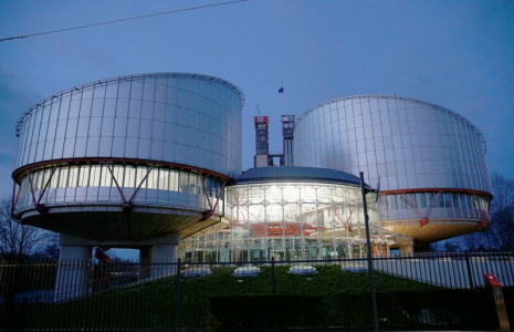 Photo d'archives du siège de la Cour européenne des droits de l'homme à Strasbourg