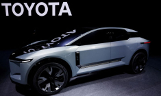 Véhicule conceptuel SUV électrique Toyota FT-3e au Japan Mobility Show 2023