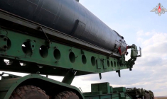 Un missile balistique intercontinental équipé du véhicule planeur hypersonique à capacité nucléaire « Avangard »