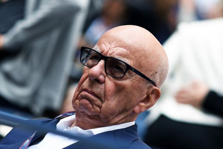Rupert Murdoch à New York, aux États-Unis, le 10 septembre 2017. ( AFP / JEWEL SAMAD )