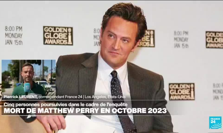 Matthew Perry : cinq personnes poursuivies dans le cadre de l'enquête sur la mort de la star de "Friends"