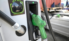 Une pompe à carburant dans une station-service à Uiwang, le 13 mars 2026 en Corée du Sud ( AFP / Jung Yeon-je )