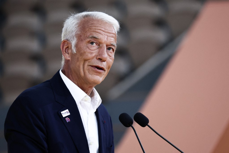 Patrick Martin, à Paris, le 28 août 2025 ( POOL / THIBAUD MORITZ )