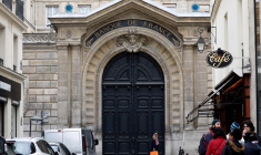 Façade du siège de la Banque de France à Paris