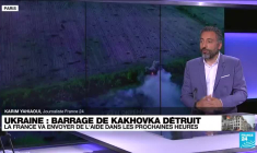 Barrage détruit : Macron annonce l'envoi d'une "aide" face aux "besoins immédiats" de l'Ukraine