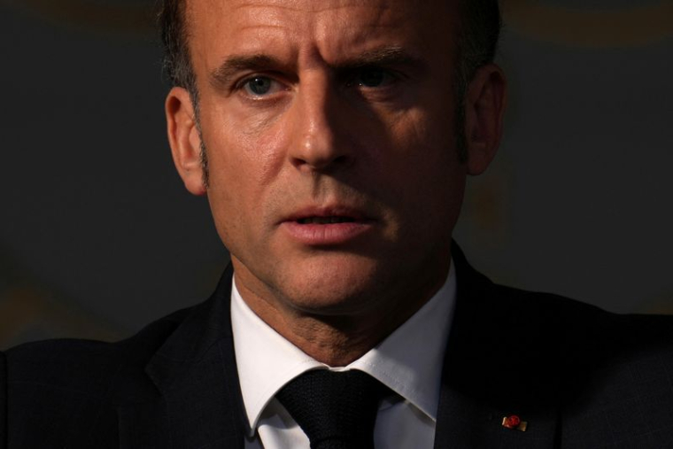 Le président français Emmanuel Macron