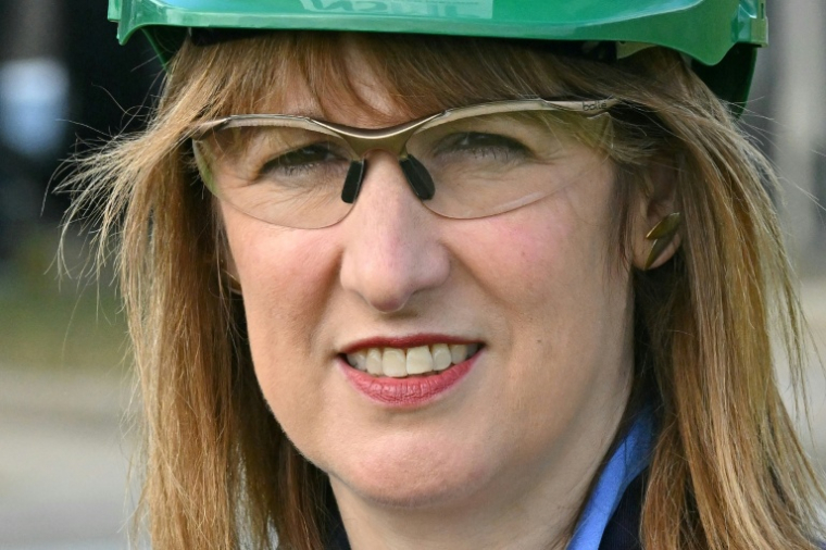 La ministre des Finances britannique, Rachel Reeves, à St Fergus, dans le nord de l'Écosse, le 1er août 2025 ( AFP / ANDY BUCHANAN )
