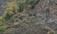 Éboulement en Haute-Savoie : sécurisation du site