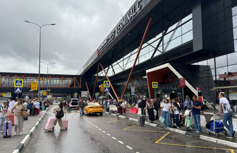 Aéroport de Cheremetievo à Moscou