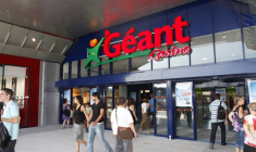 Casino, engagé dans des cessions d'actifs pour réduire son endettement, anticipe une croissance du résultat opérationnel courant, en données encore non auditées et sur le périmètre France Retail hors immobilier, en hausse de 5% pour l'année écoulée contre 10% dans sa précédent. (Crédit : Groupe Casino)