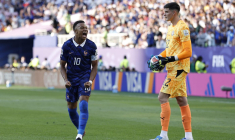Mbappé a réussi à faire sortir le gardien paraguayen de ses gonds