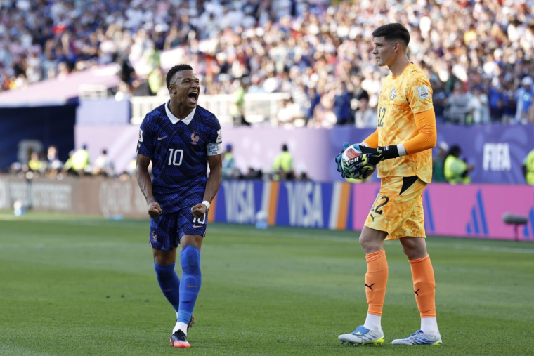 Mbappé a réussi à faire sortir le gardien paraguayen de ses gonds