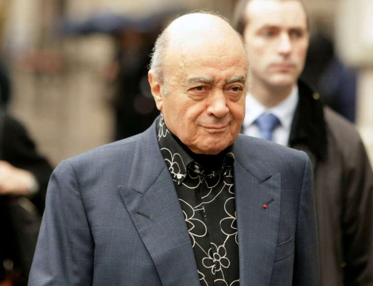 L'homme d'affaires égyptien Mohamed Al-Fayed, le 14 janvier 2008 à Londres ( AFP / SHAUN CURRY )