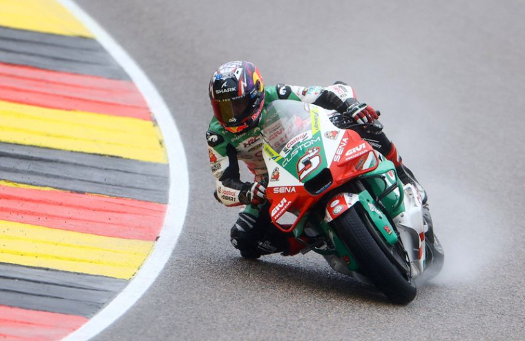Johann Zarco de l'équipe Castrol Honda LCR