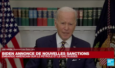 REPLAY - Joe Biden ordonne un embargo sur les importations américaines de pétrole et gaz russes
