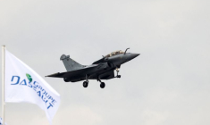 Photo d'un avion de combat Rafale