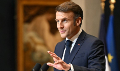 Le président français Emmanuel Macron