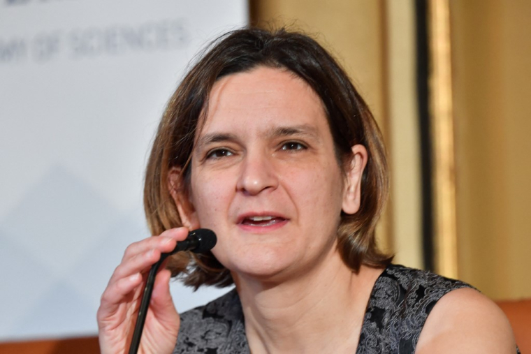 Esther Duflo à Stockholm, le 7 décembre, 2019. ( TT NEWS AGENCY / JONAS EKSTROMER )