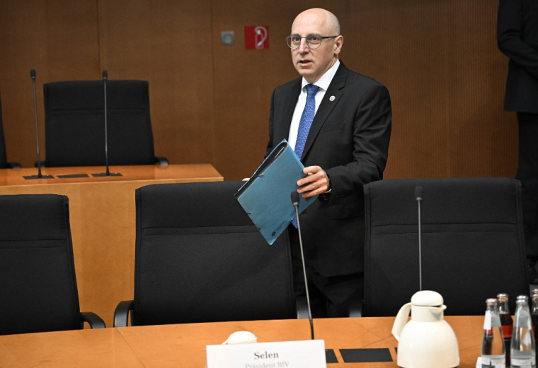 Silan Selen à Berlin, en Allemagne, le 5 octobre 2026. ( AFP / TOBIAS SCHWARZ )