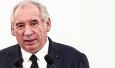 Francois Bayrou, à Boissy-la-Riviere, le 26 août 2025 ( POOL / THIBAUD MORITZ )