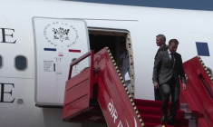 Macron atterrit à l'île Maurice, première étape d'une tournée africaine