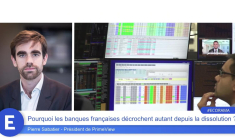 Bourse : pourquoi les banques françaises décrochent depuis la dissolution ?