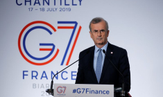 Le gouverneur de la Banque de France François Villeroy de Galhau