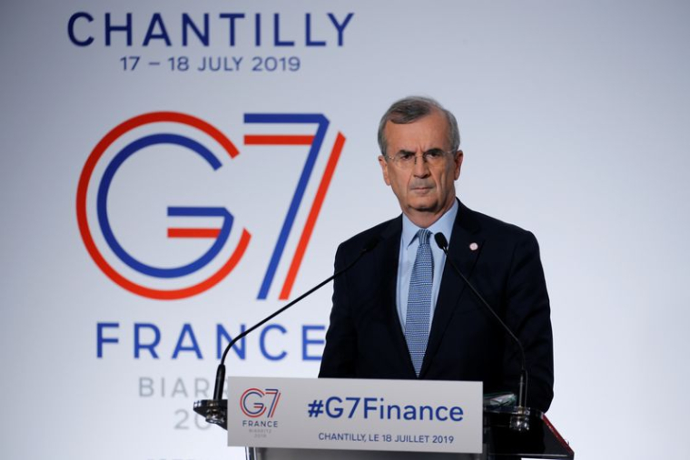 Le gouverneur de la Banque de France François Villeroy de Galhau