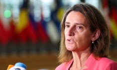 La ministre espagnole de la Transition écologique Teresa Ribera