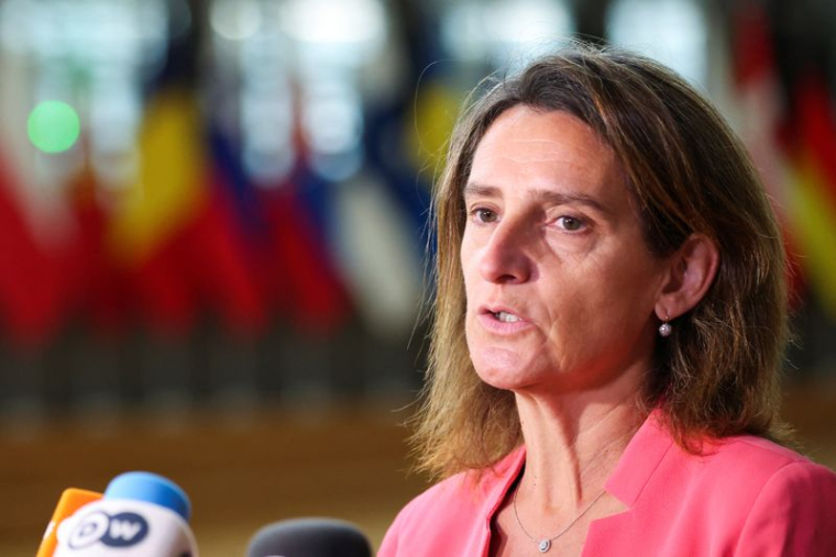 La ministre espagnole de la Transition écologique Teresa Ribera