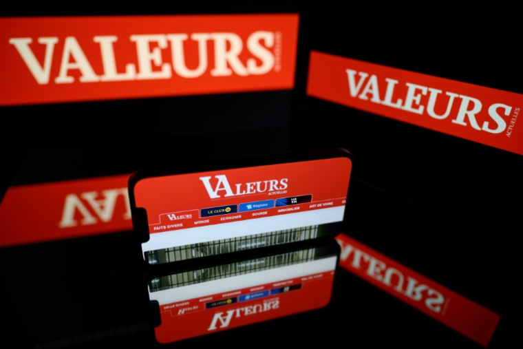 Ancien de l'hebdomadaire Le Point, Charles Sapin est devenu cet été directeur adjoint de la rédaction de Valeurs actuelles ( AFP / Lionel BONAVENTURE )